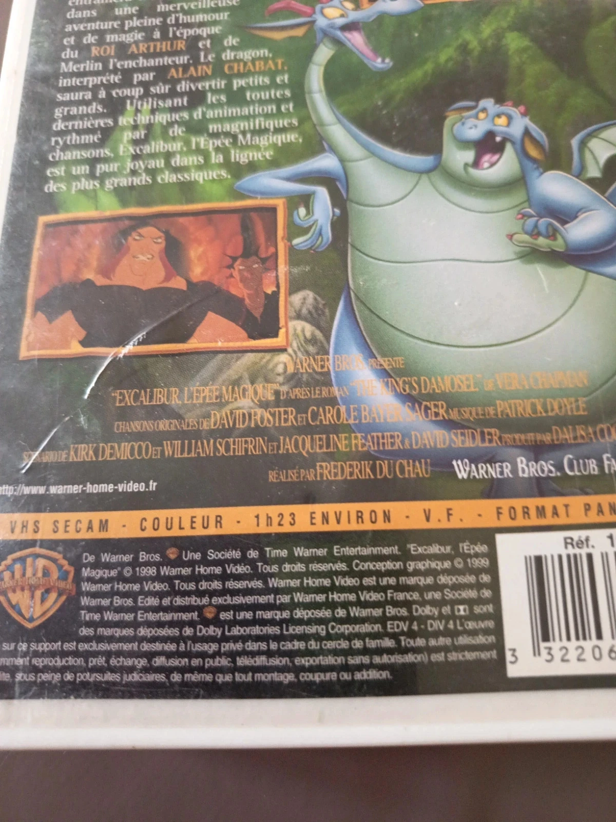VHS Excalibur het magische zwaard – photo 4